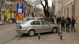 Правят нови паркоместа в центъра на Стара Загора