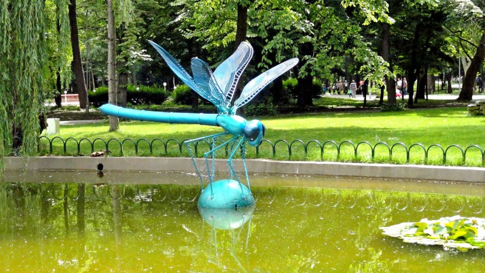 Нови скулптури допълват уникалната атмосфера на ямболския парк