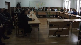 Академици гостуваха в Търговската гимназия Академици гостуваха в Търговската гимназия