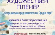 Художници разкриват красотата на Средна гора край Остра Могила във втория художествен пленер